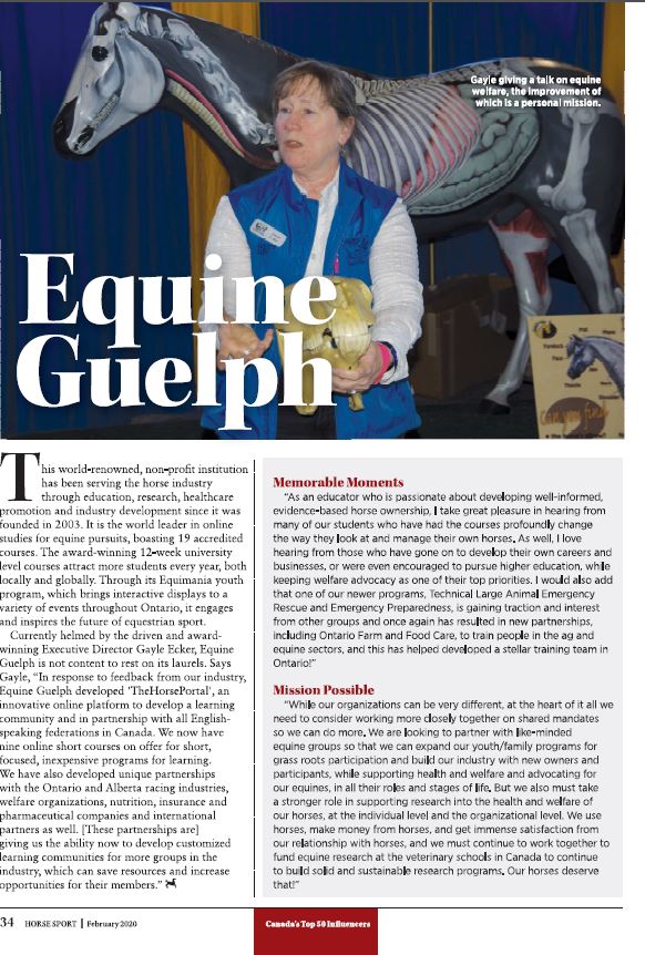 Read Corinthian Horse Sport Magazine article