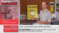 Scott Weese Report on Research Video