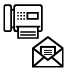 Fax and Mail icons