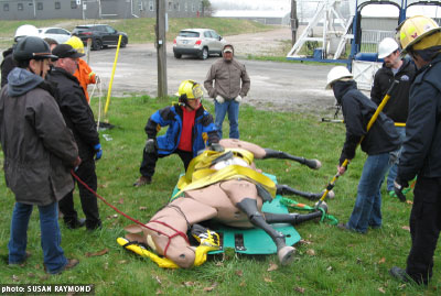 Technical Large Animal Emergency Rescue training for the Racing Industry